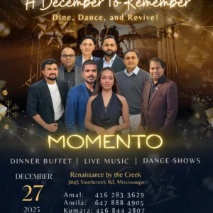 A December to Remember | Dine, Dance, Revive | MOMENTO